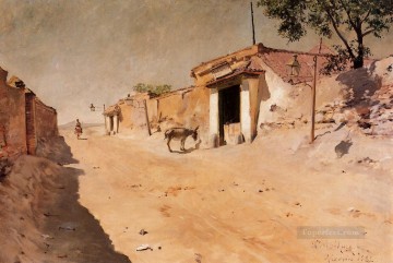 Spanish Village William Merritt Chase Oil Paintings